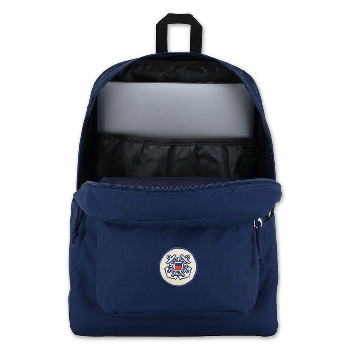 Coast Guard JanSport Superbreak Plus Backpack (Navy)