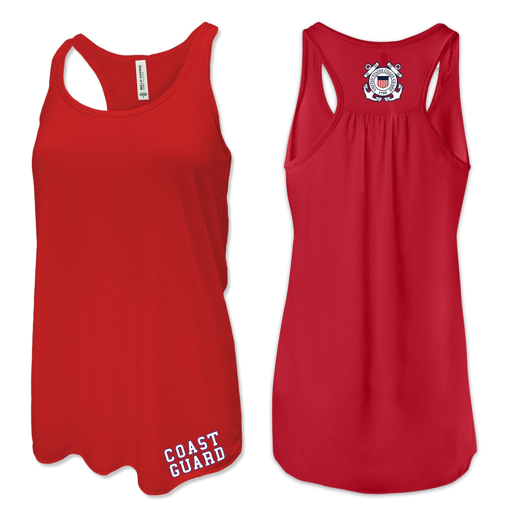 Coast Guard Ladies Duo Racerback