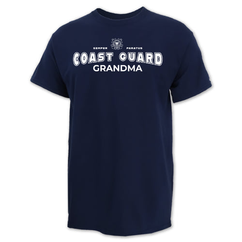 Coast Guard Grandma T-Shirt (Navy)