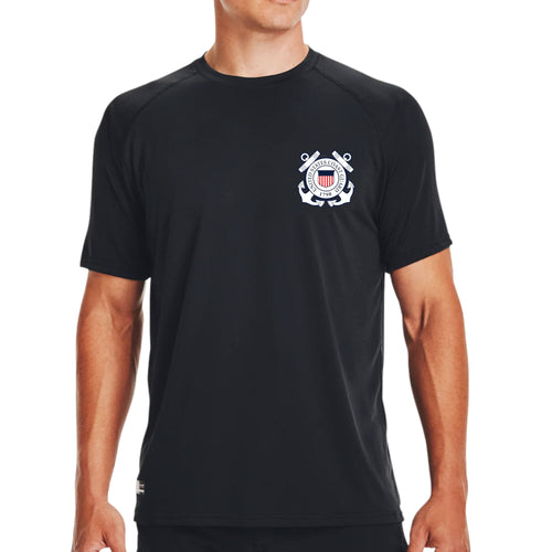Coast Guard Under Armour Mens Tactical Tech T-Shirt