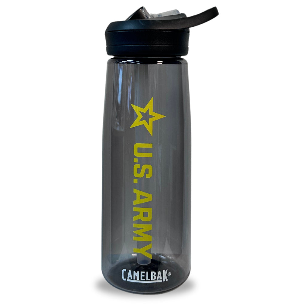 US Army Star Camelbak Water Bottle (Charcoal)