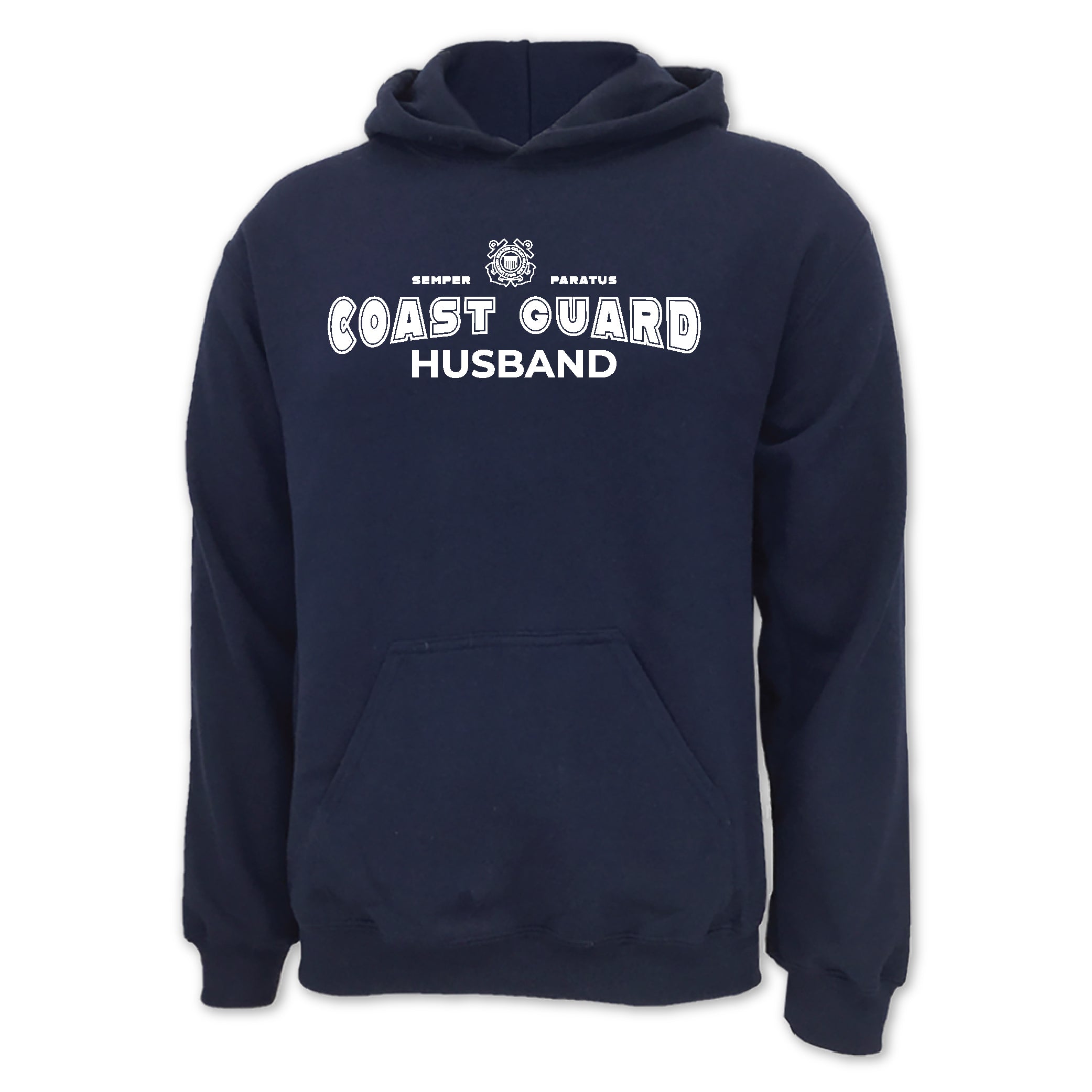 Coast Guard Husband Hood (Navy)