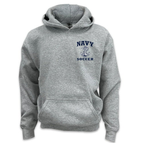 Navy Youth Anchor Soccer Hood