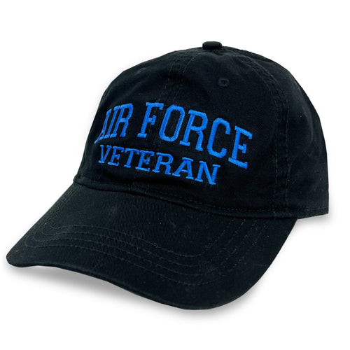 Air Force Veteran Hat (Black)