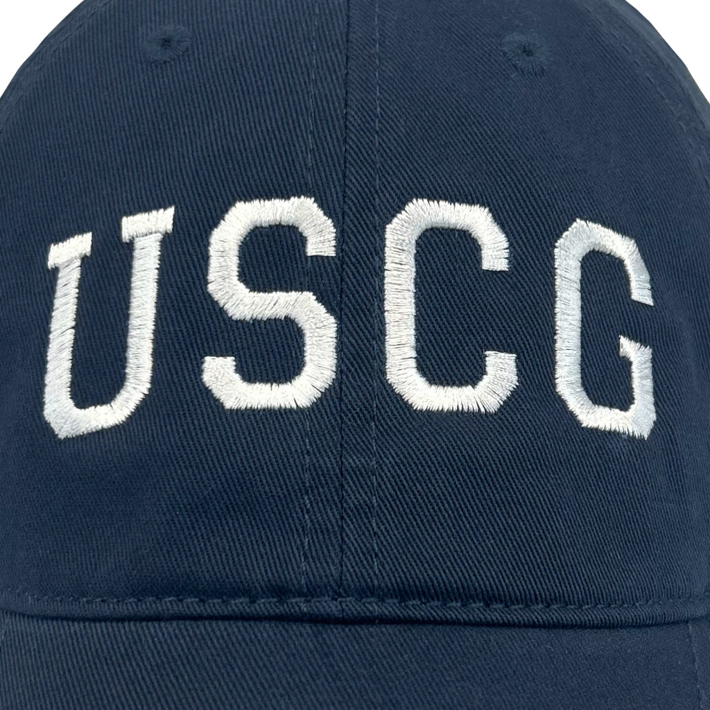 USCG Arch Relaxed Fit Hat (Navy/White)