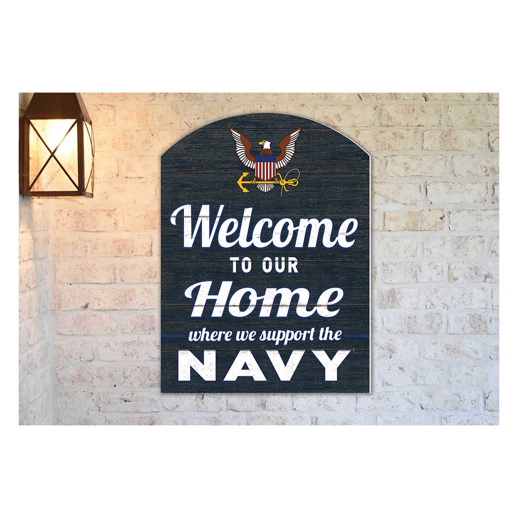 Navy Indoor Outdoor Marquee Sign (16x22)