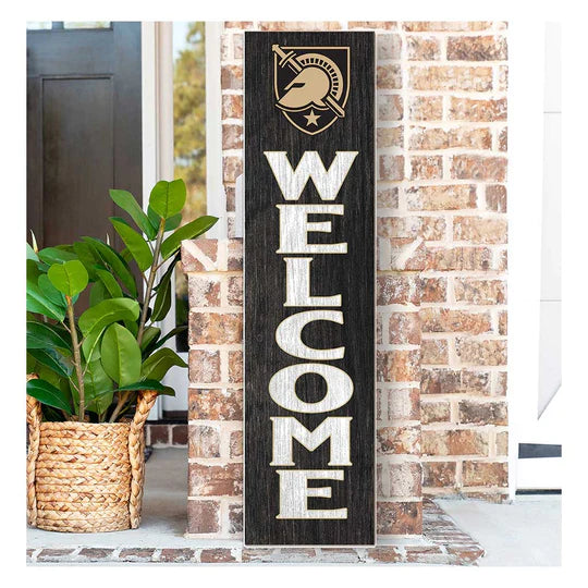 Leaning Sign Welcome West Point Black Knights (11x46)