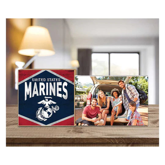 Marines Retro Diamond Floating Picture Frame