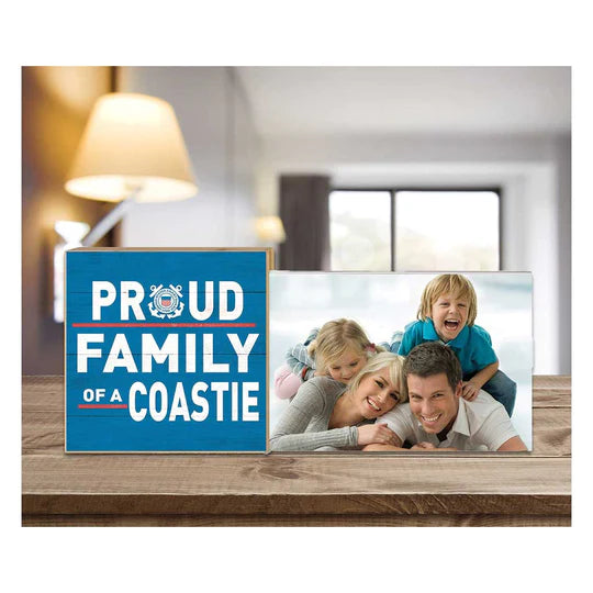 Coast Guard Floating Picture Frame Military Proud Family