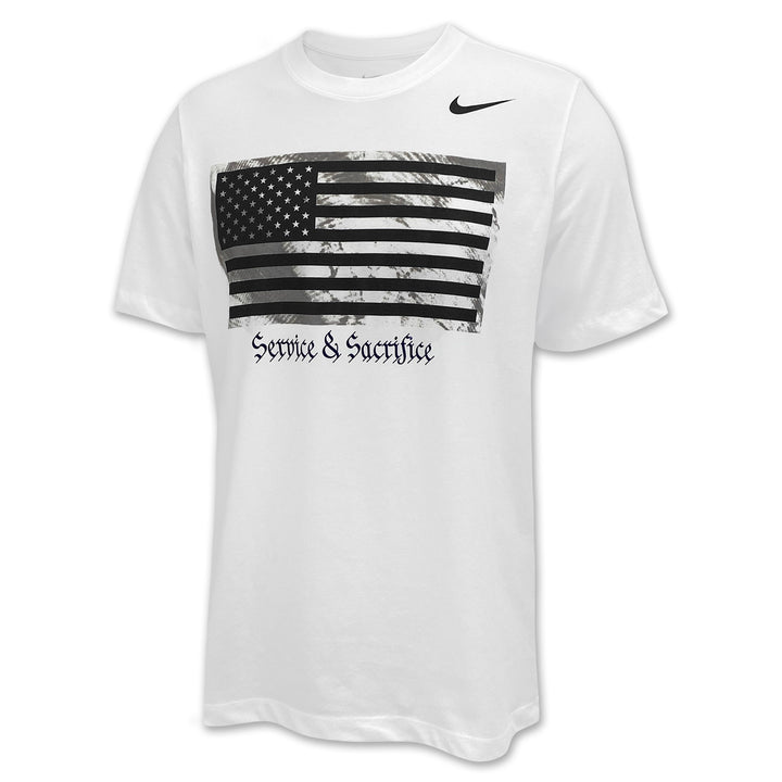 Army Nike 2025 Rivalry Service & Sacrifice Dri-Fit Cotton T-Shirt (White)