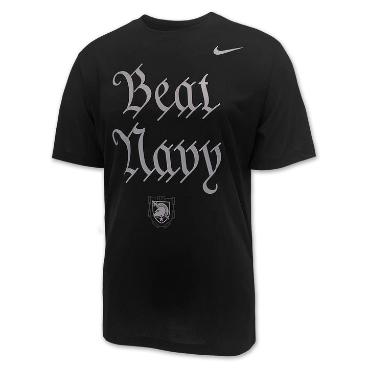 Army Nike 2025 Rivalry Beat Navy Dri-Fit Legend T-Shirt (Black)