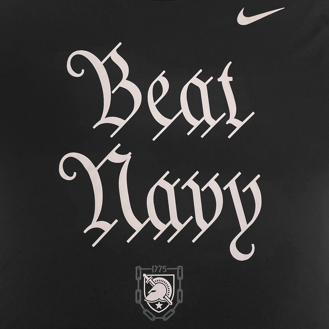 Army Nike 2025 Rivalry Beat Navy Dri-Fit Legend T-Shirt (Black)