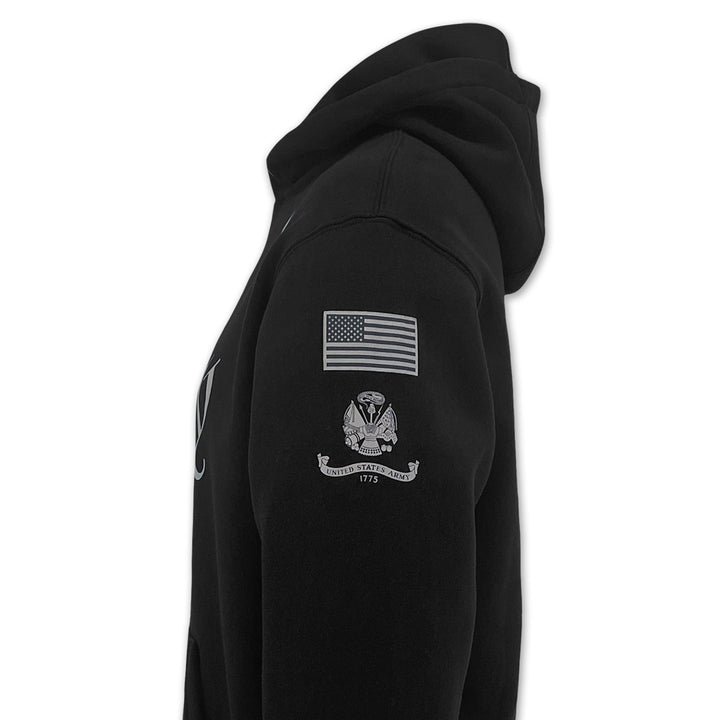 Army Nike 2025 Rivalry Script Club Fleece Hood (Black)