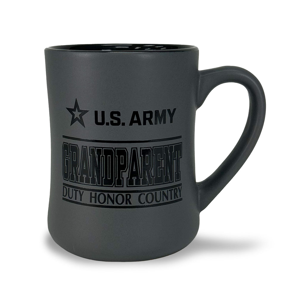 Army Grandparent 16oz MK Matte Mug (Silver)