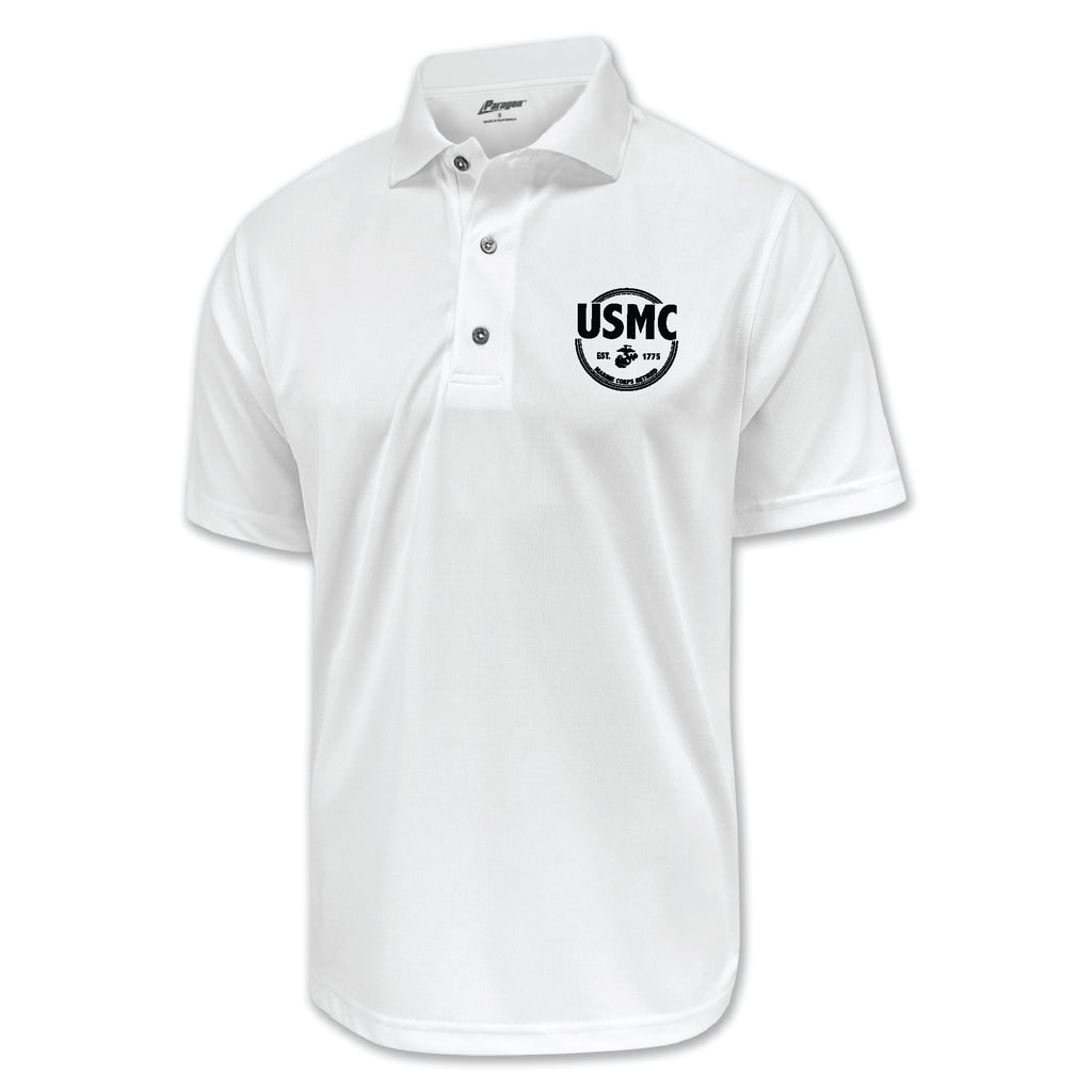 Marines Retired Performance Polo