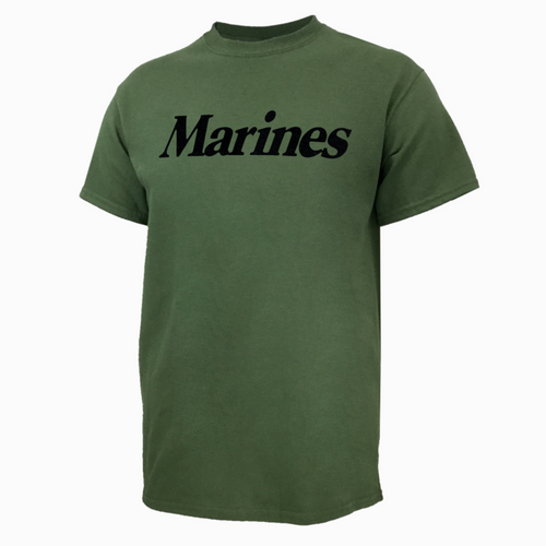 Marines Youth Logo Core T-Shirt (OD Green)