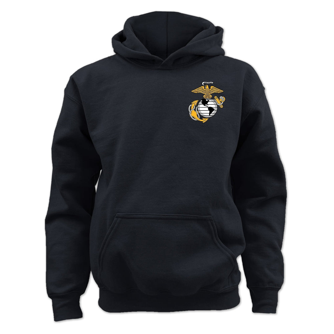 Pick Your Design Marines Youth Hooded Sweatshirt