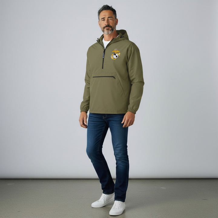 Marines EGA Pack-N-Go Pullover