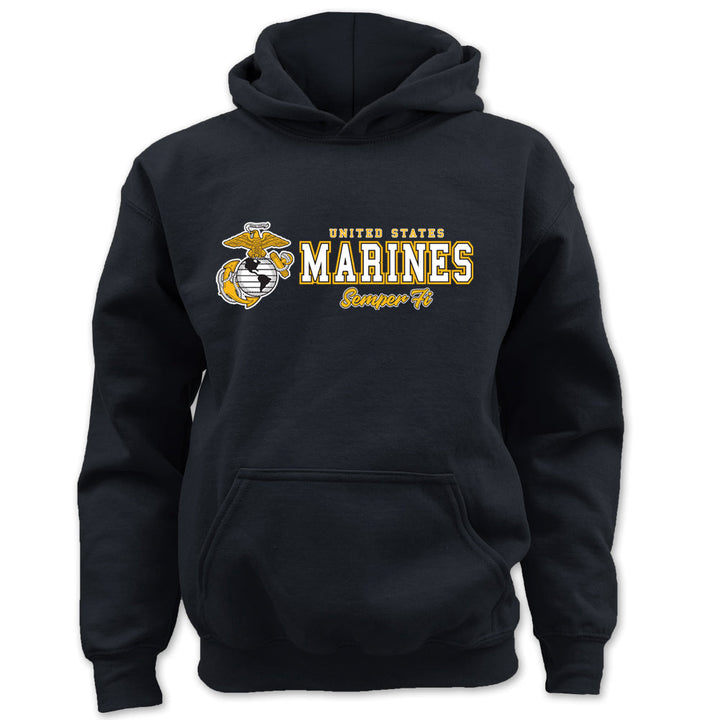 Pick Your Design Marines Youth Hooded Sweatshirt