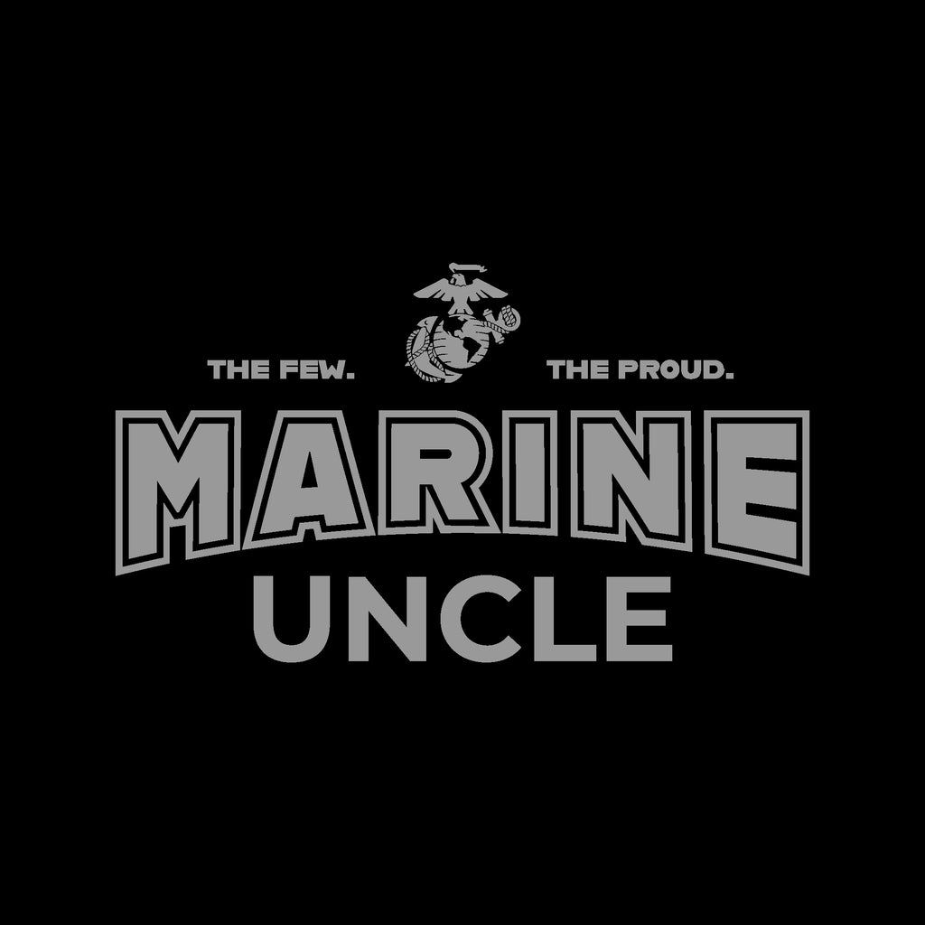 Marines Uncle T-Shirt (Black)