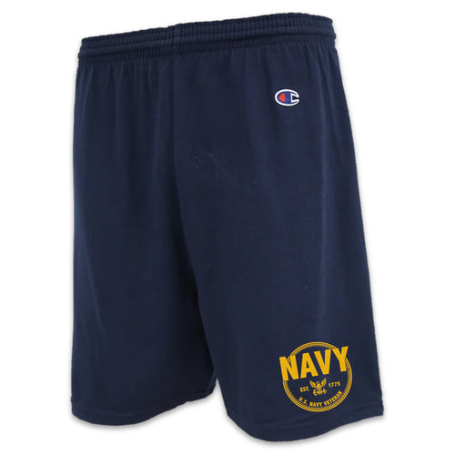 Navy Veteran Cotton Short