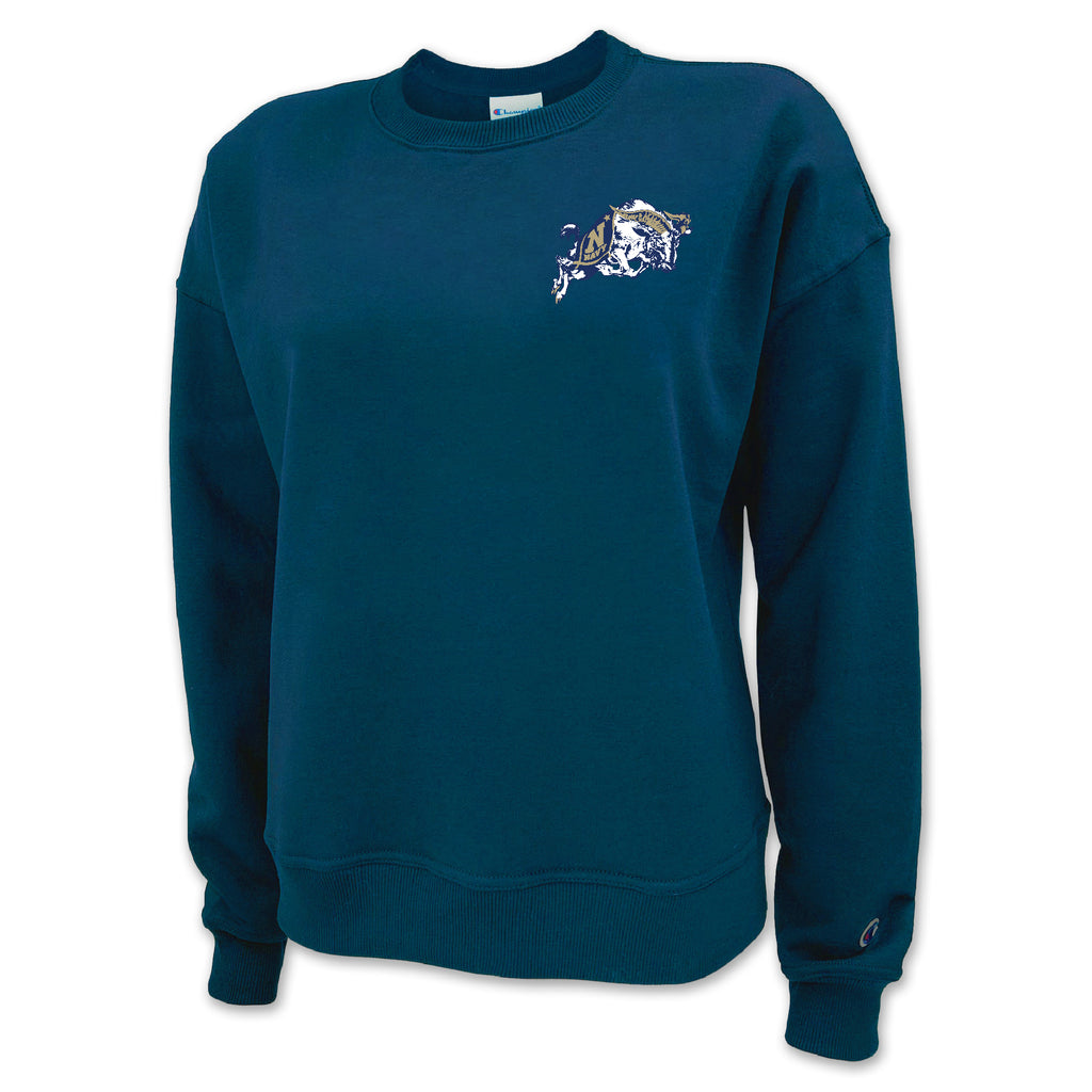 USNA Goat Ladies' Champion Powerblend Crewneck