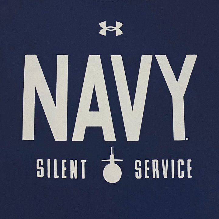 Navy Under Armour Silent Service Tech T-Shirt (Navy)