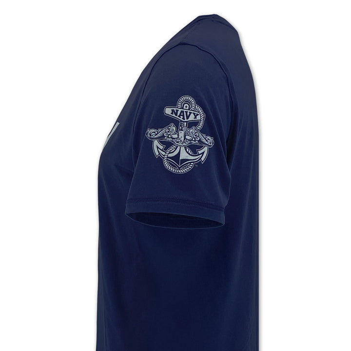 Navy Under Armour Silent Service Tech T-Shirt (Navy)