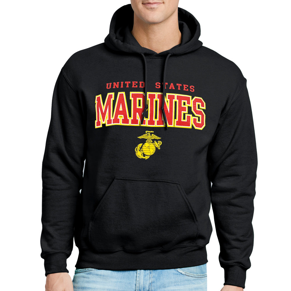 United States Marines Block EGA Hood (Black)