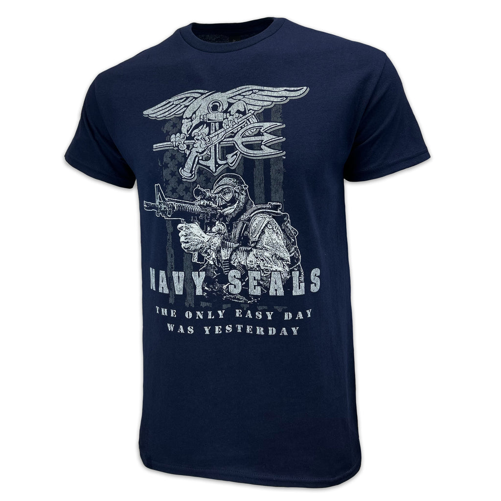 Navy Seals Easy Day T-Shirt (Navy)