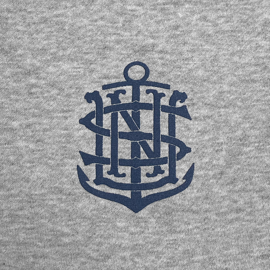 Navy Under Armour 2025 Rivalry Navy Eagle Rival Fleece Hood (Grey)