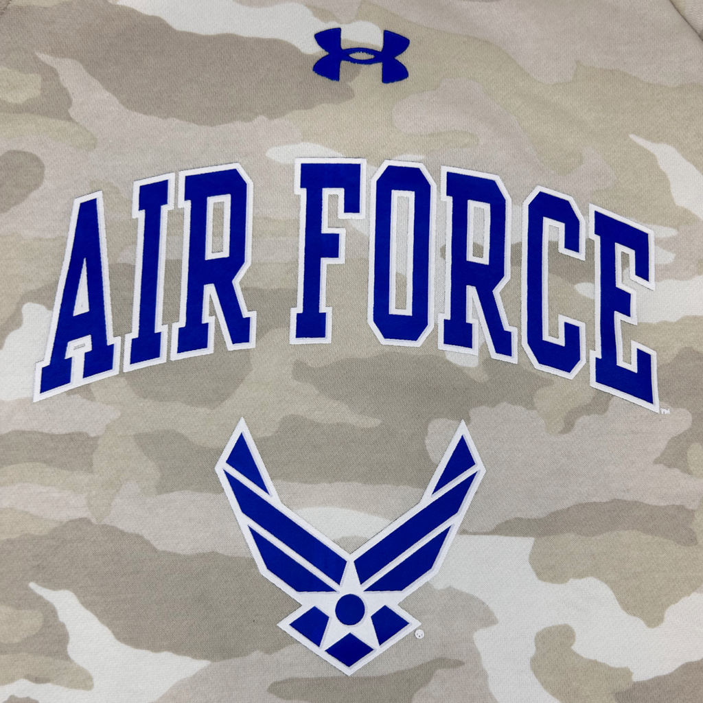 Air Force Under Armour Camo Hood (Sand)