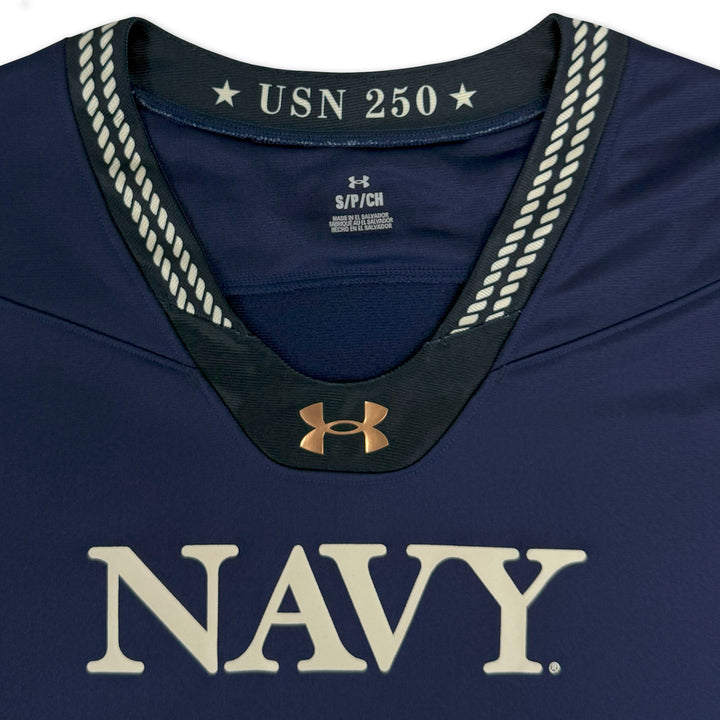 Navy Under Armour 2025 Rivalry Men's Football Replica Jersey (Navy)