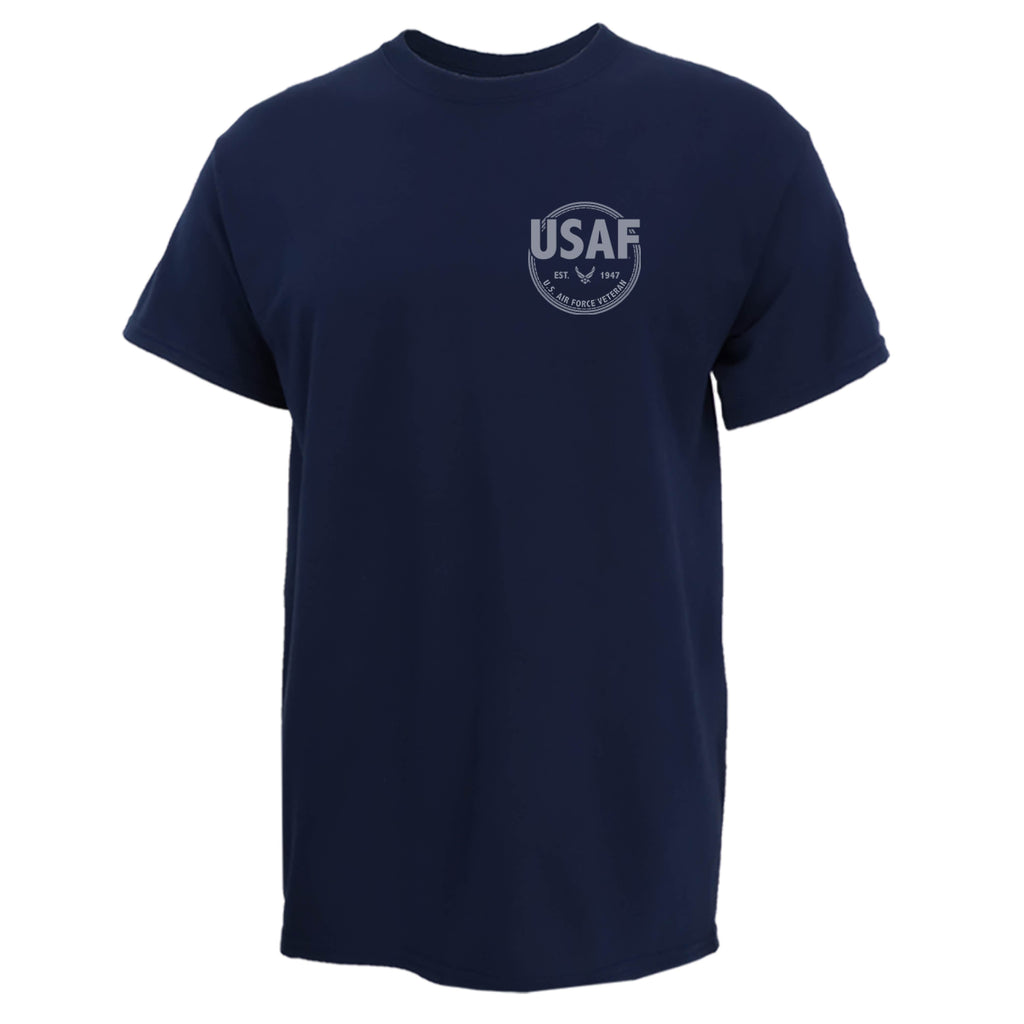 Air Force Veteran Left Chest T-Shirt