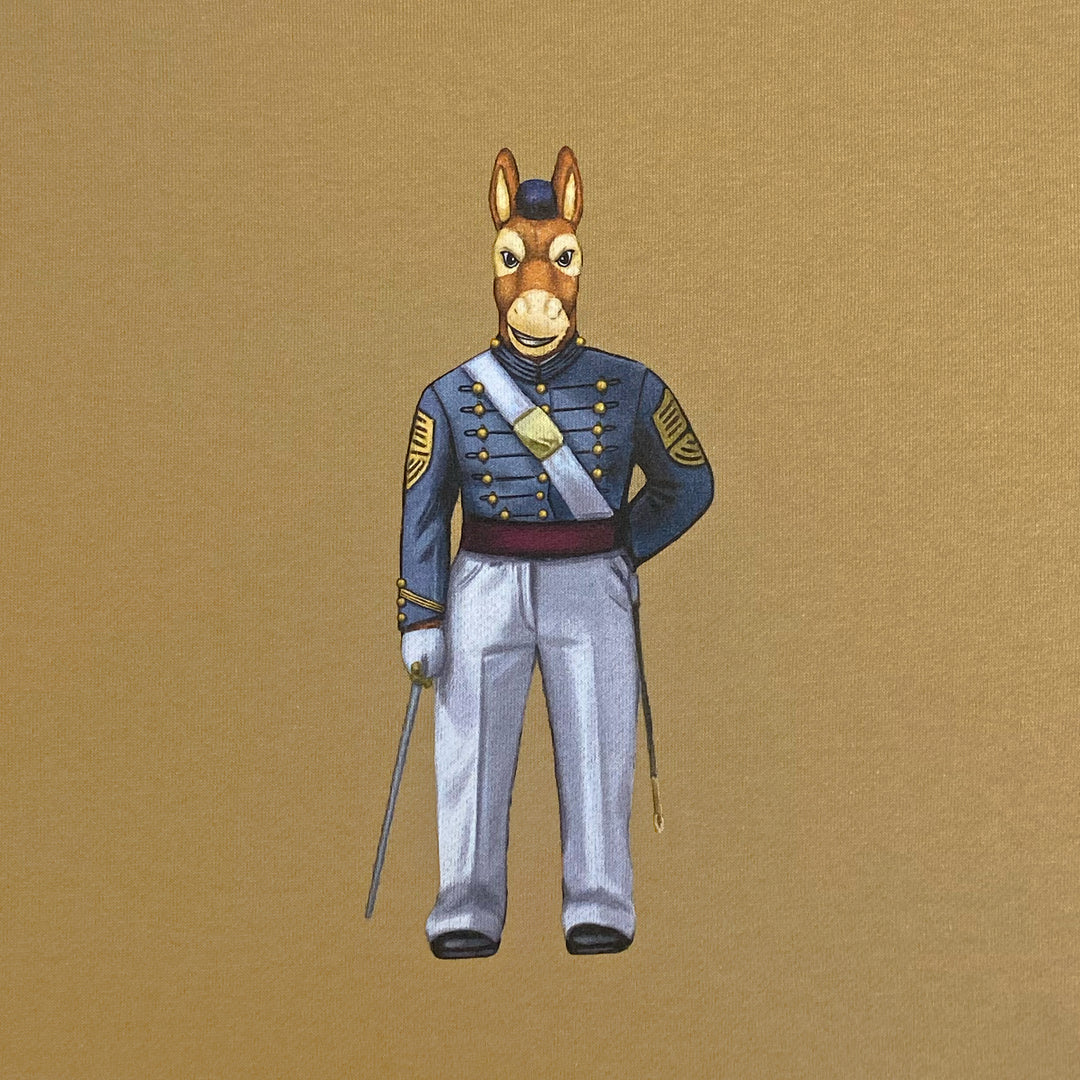 USMA Crew Dog Original Crewneck (Khaki)