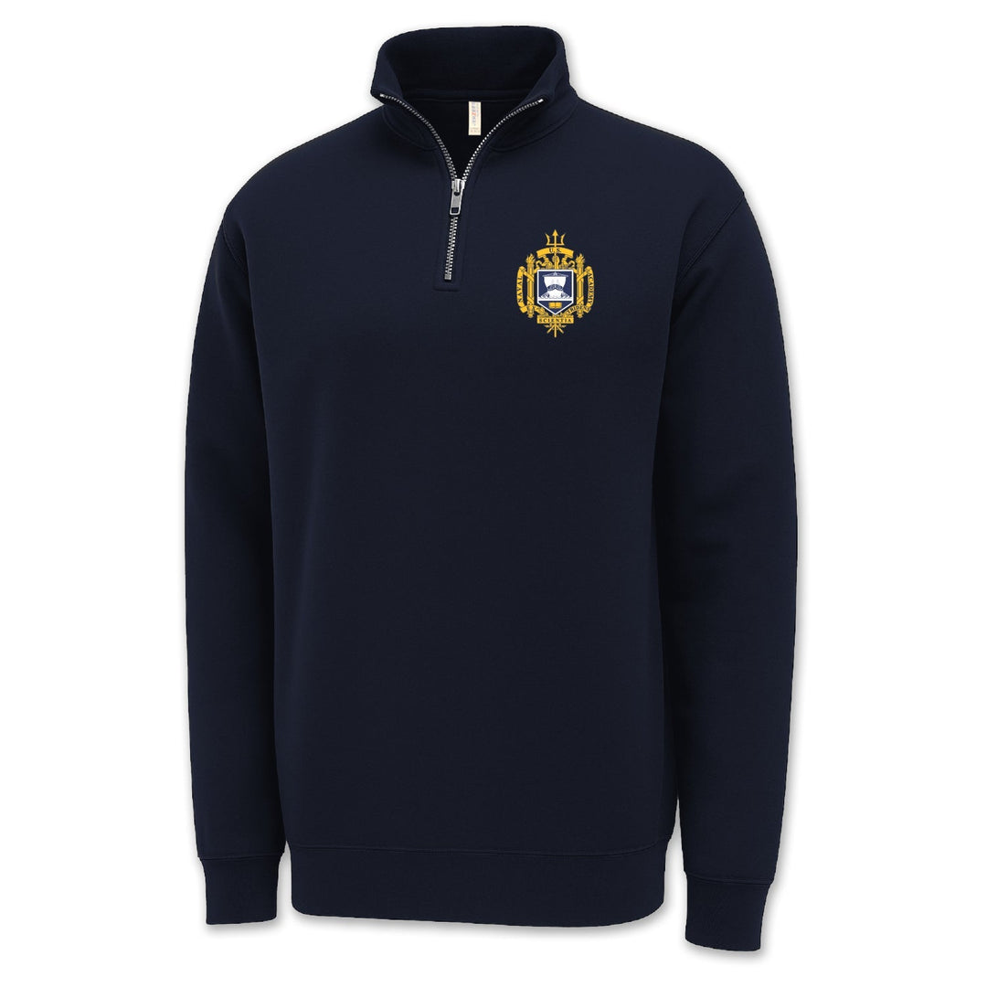Pick Your Design USNA 1/4 Zip Sweatshirt