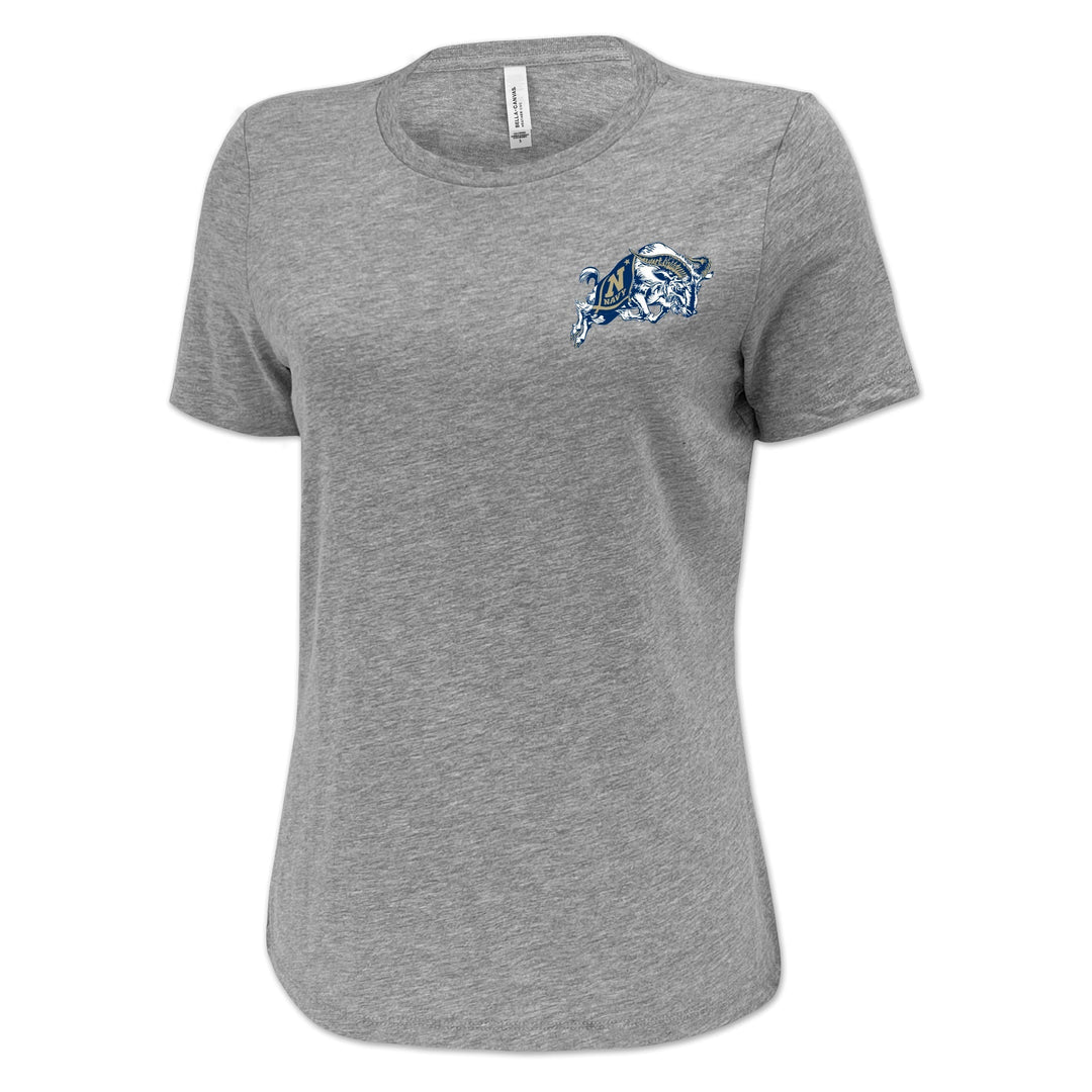 Pick Your Design USNA Ladies T-Shirt (Athletic Heather)