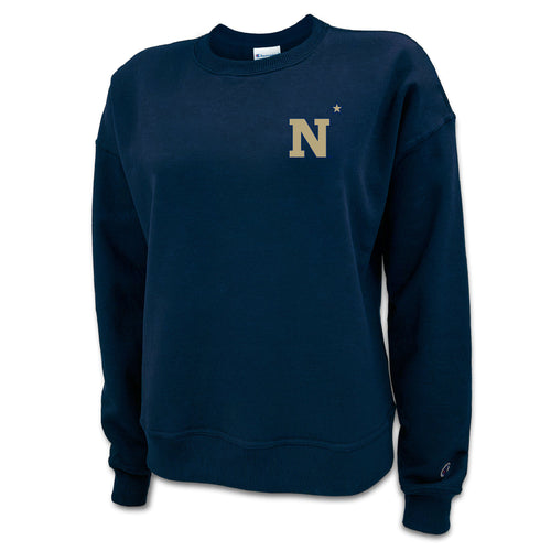 USNA N* Ladies' Champion Powerblend Crewneck