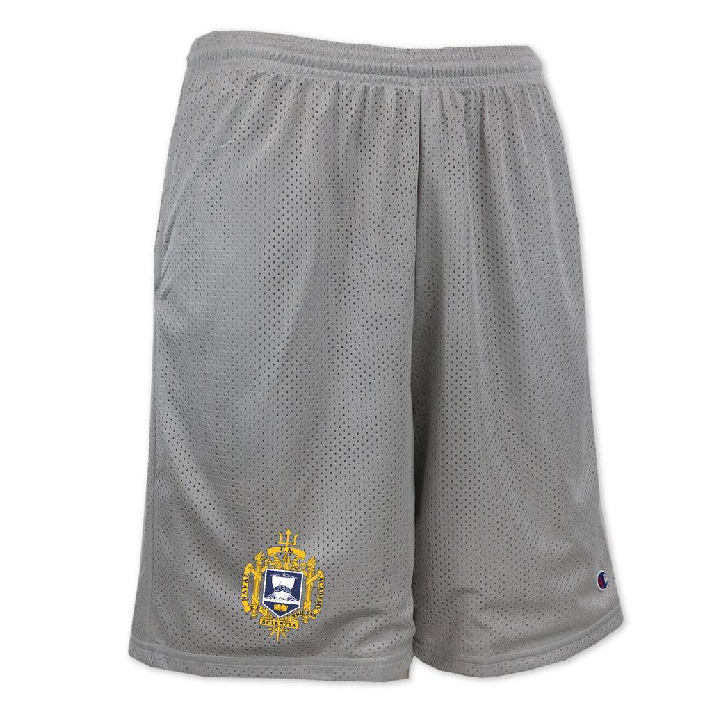 USNA Crest Mesh Short