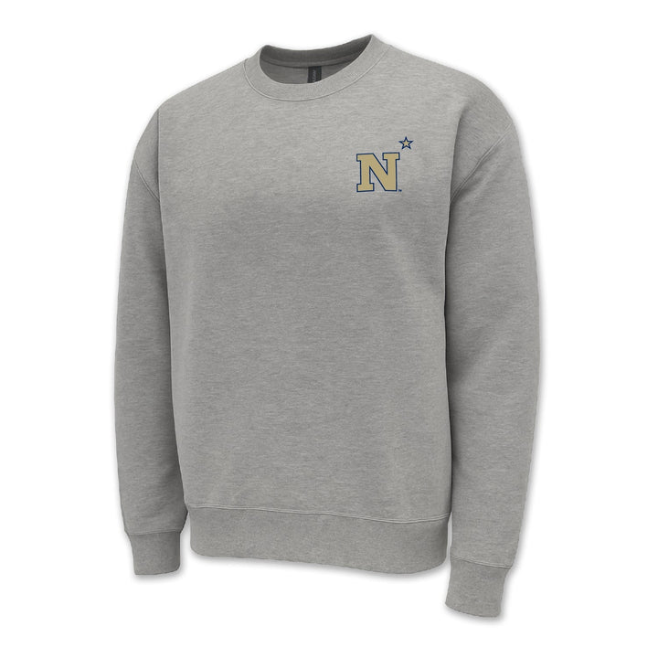 Pick Your Design USNA Crewneck Sweatshirt (Grey)