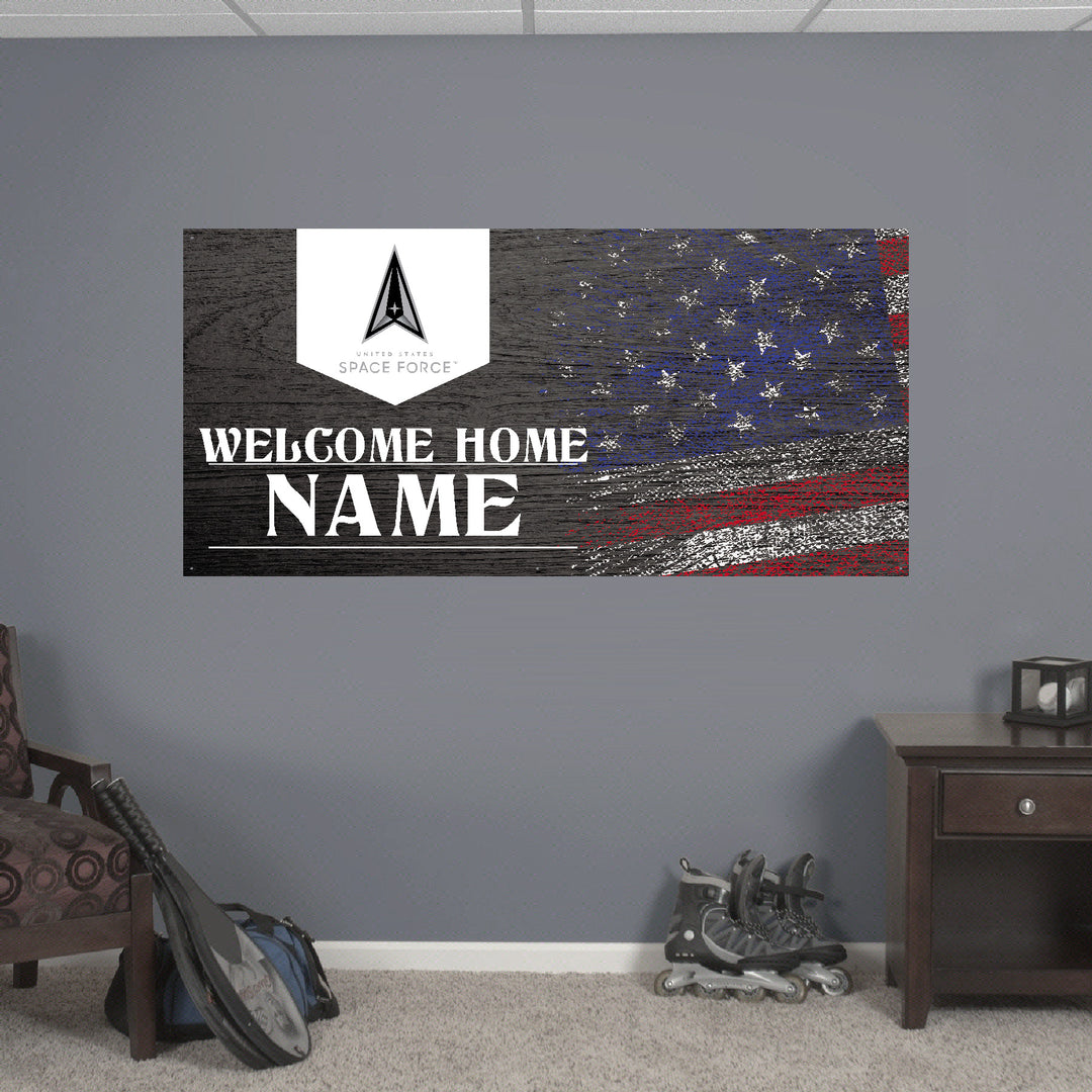 Space Force Welcome Home Custom Sign *