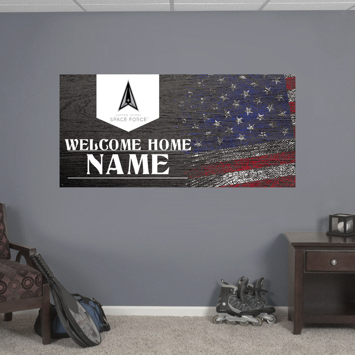 Space Force Welcome Home Custom Sign *