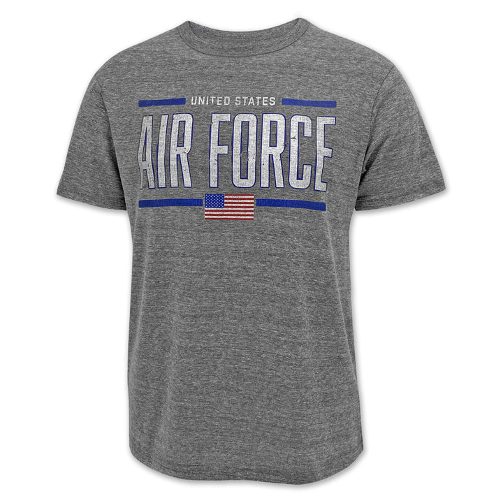United States Air Force Flag Vintage T-Shirt (Grey)
