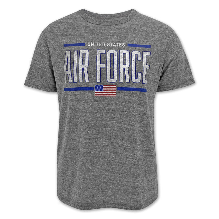 United States Air Force Flag Vintage T-Shirt (Grey)