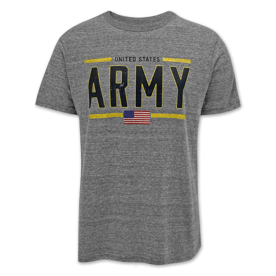 United States Army Flag Vintage T-Shirt (Grey)