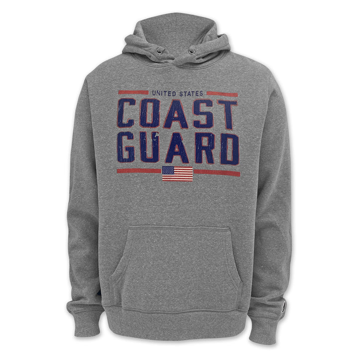 United States Coast Guard Flag Heritage Hood (Grey)