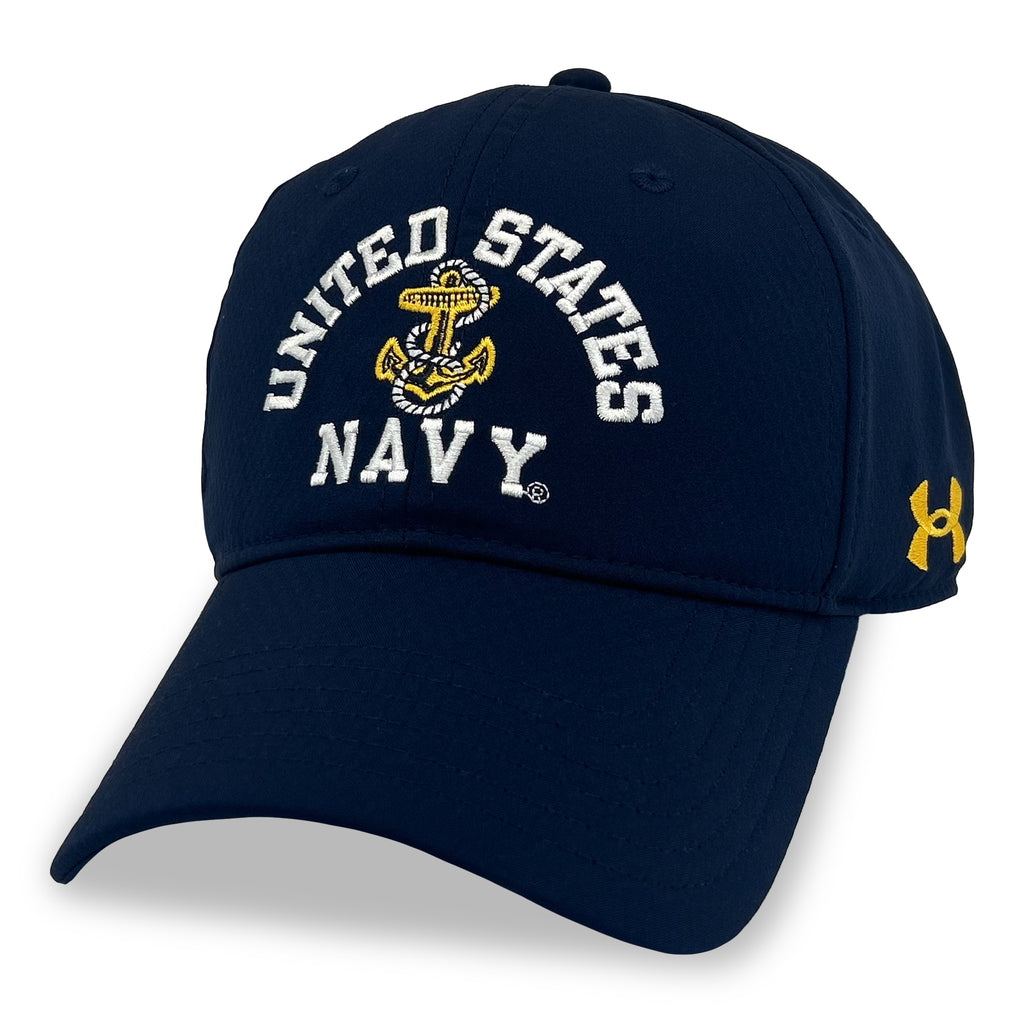 United States Navy Under Armour Zone Adjustable Hat (Navy)