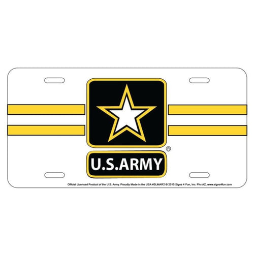 U.S. Army Star License Plate