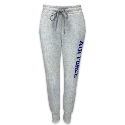 Air Force Ladies Under Armour All Day Fleece Joggers (Grey)