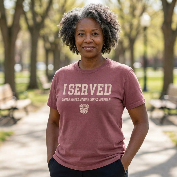 Marines Women's I Served T-Shirt